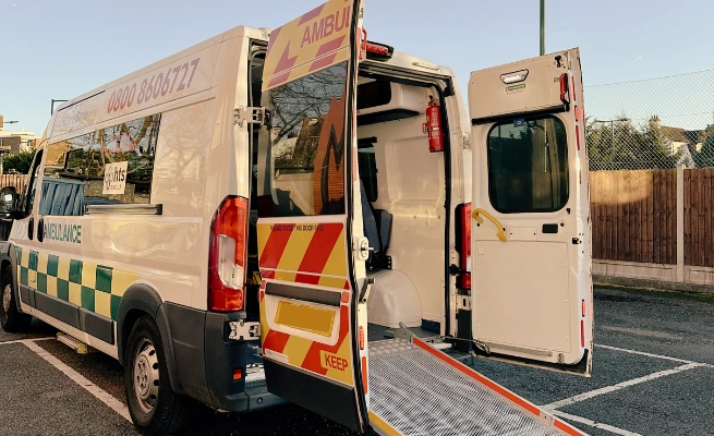 Transport with wheelchair access