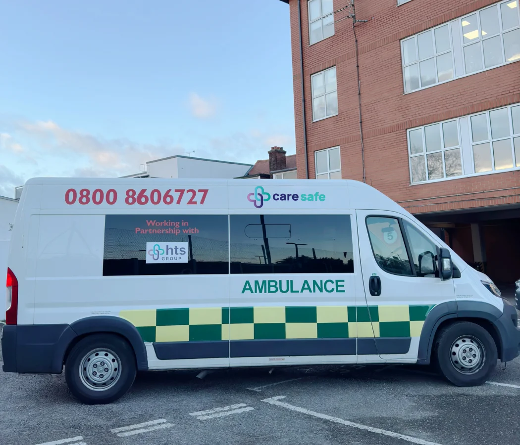 Stretcher-accessible ambulance